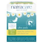 ​NATRACARE Menstrual pads Ultra REGULAR with wings 14 pcs
