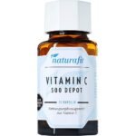 Naturafit Vitamin C 500 Depot Capsules, Pack of 70 Capsules, Naturafit Vitamin C 500 Depot Kapseln, Packung mit 70 Kapseln