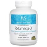 Natural Factors, WomenSense, RxOmega-3, 120 Enteripure Softgels,Natural Factors, WomenSense, RxOmega-3, 120 Enteripure-Weichkapseln