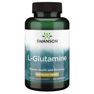 Natural Swanson Glutamine Capsules