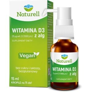 NATURELL Vitamin D3 from algae drops 15 ml