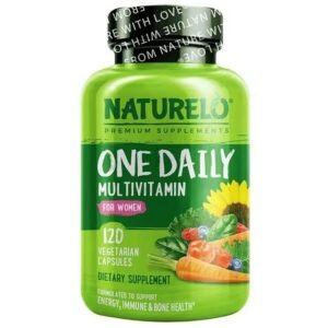 NATURELO, One Daily Multivitamin for Women, multivitamin preparation for women, 120 vegetable capsules,NATURELO, One Daily Multivitamin for Women, Multivitaminpräparat für Frauen, 120 pflanzliche Kapseln