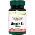 Natures aid Vitamín B12 1000 µg 90