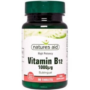 Natures aid Vitamín B12 1000 µg 90