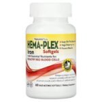 NaturesPlus, Hema-Plex, 60 quick-acting soft capsules,NaturesPlus, Hema-Plex, 60 Weichkapseln mit schneller Wirkung