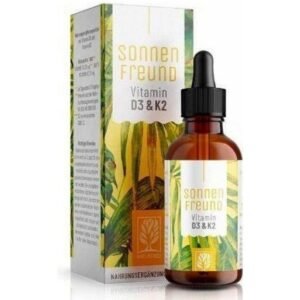 Naturtreu Vitamin D3+K2 MK7, 1020 irungnya 30 ml