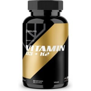 NEOSUPPS Vitamin D3 + K2, 90 Capsules, 
NEOSUPPS Vitamin D3 + K2, 90 Kapseln