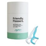 NFco Friendly Flossers Dental floss with toothpick 45 pcs
​