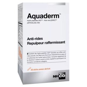 NHCO Aquaderm Anti Wrinkle Repulpeur 20 Sticks, Aquaderm Anti Rides Repulpeur 20 Sticks