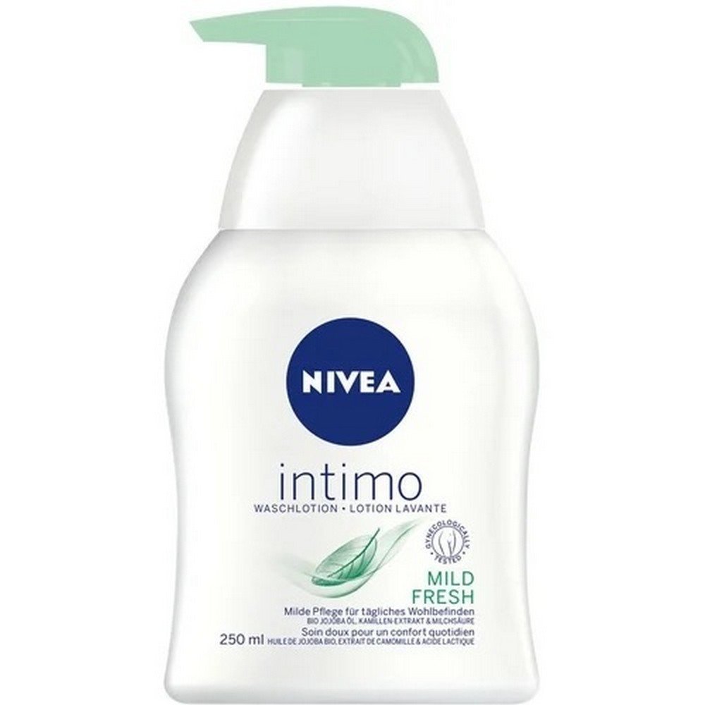 NIVEA Intimo Waschlotion Mit Pumpe 250 ml,NIVEA Intimo washing lotion with pump 250 ml,NIVEA