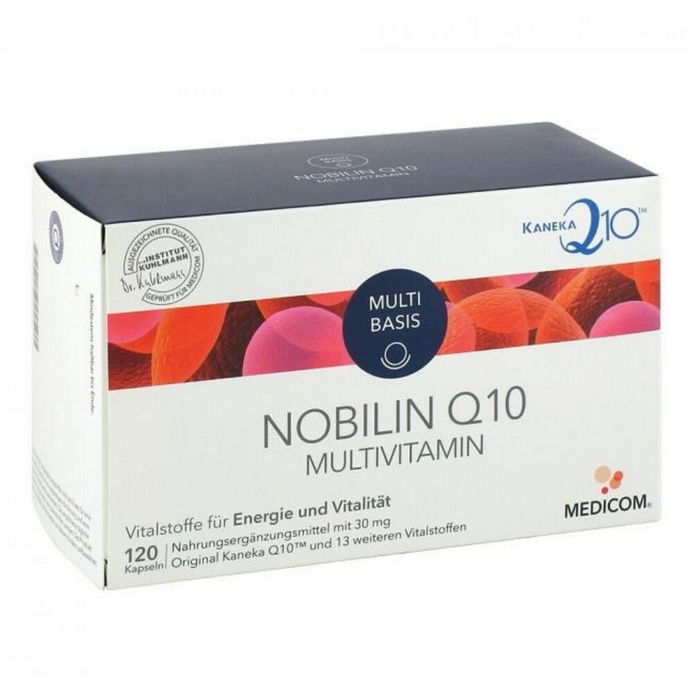NOBILIN Q10 multivitamin capsules, 120 pcs