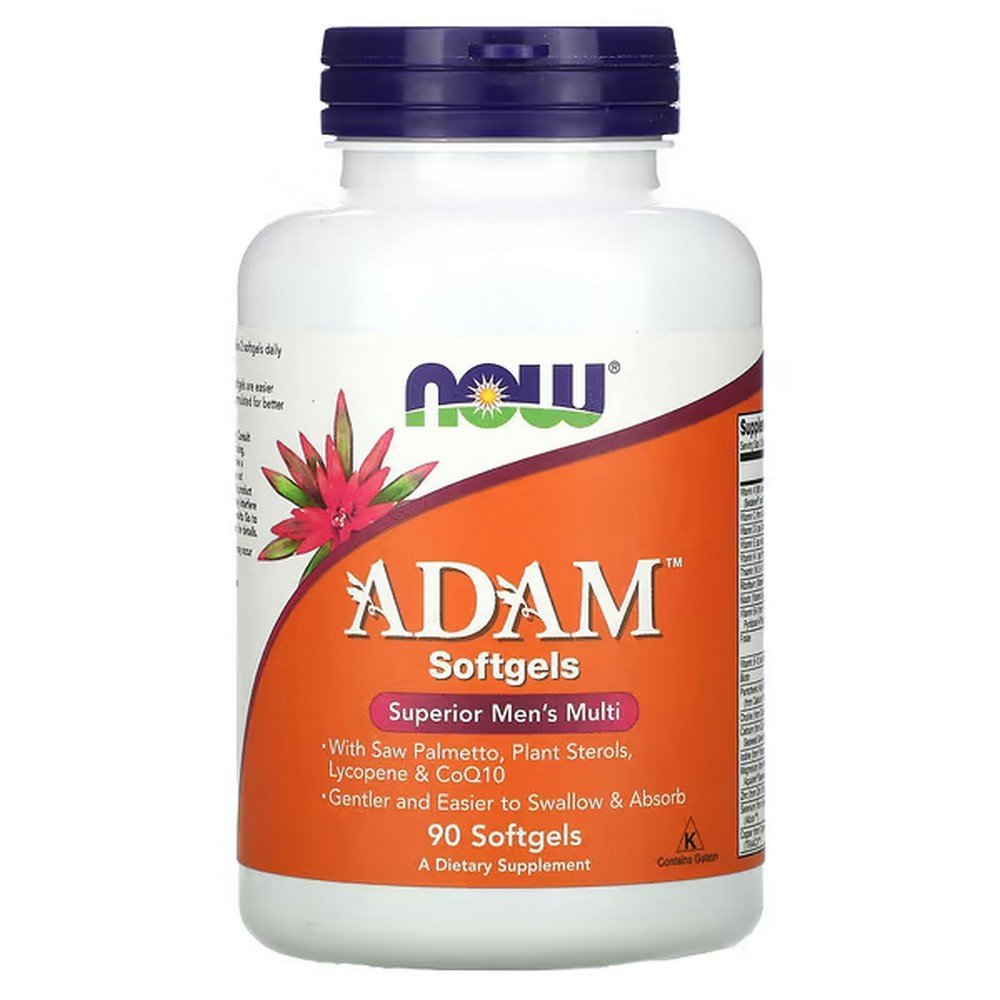 NOW Foods, ADAM, Superior Men's Multi, Premium Multivitamin for Men, 90 Softgels,NOW Foods, ADAM, Superior Men's Multi, hochwertiges Multivitamin für Männer, 90 Weichkapseln