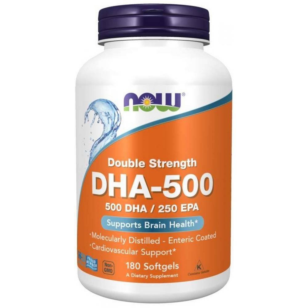 Now Foods DHA 500 mg EPA 250 mg, 180