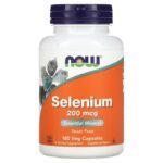 NOW Foods, Selenium, 200 mcg, 180 Vegetable Capsules,NOW Foods, Selen, 200 mcg, 180 pflanzliche Kapseln