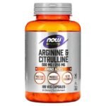 NOW Foods, Sports, Arginine and Citrulline, 120 Vegetarian Capsules,NOW Foods, Sports, Arginin und Citrullin, 120 vegetarische Kapseln