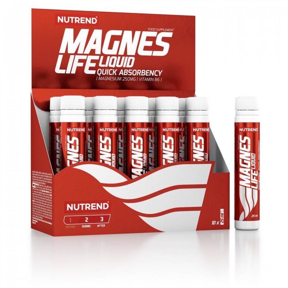 Nutrend MAGNESLIFE 10 x 25