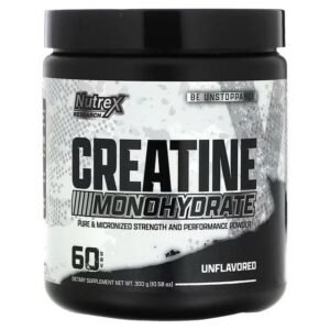 Nutrex Research, Creatine Monohydrate, Unflavored, 300 g (10.58 oz.),Nutrex Research, Creatine Monohydrate, Kreatinmonohydrat, geschmackneutral, 300 g (10,58 oz.)