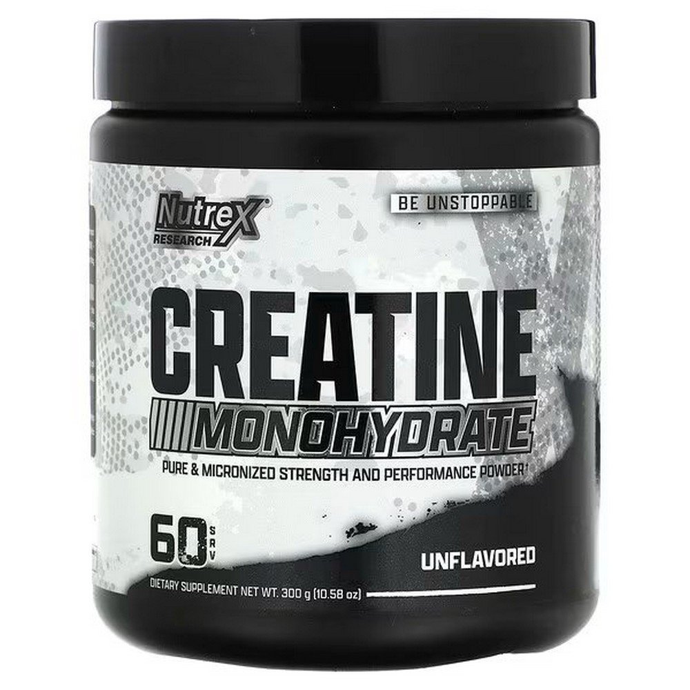 Nutrex Research, Creatine Monohydrate, Unflavored, 300 g (10.58 oz.),Nutrex Research, Creatine Monohydrate, Kreatinmonohydrat, geschmackneutral, 300 g (10,58 oz.)