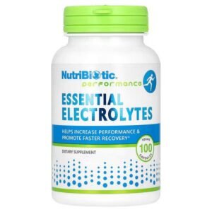NutriBiotic, Essential Electrolytes, electrolytes, 100 vegan capsules,NutriBiotic, Essential Electrolytes, Elektrolyte, 100 vegane Kapseln