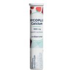 Nycoplus calcium 500 mg effervescent tablets strawberry flavor
