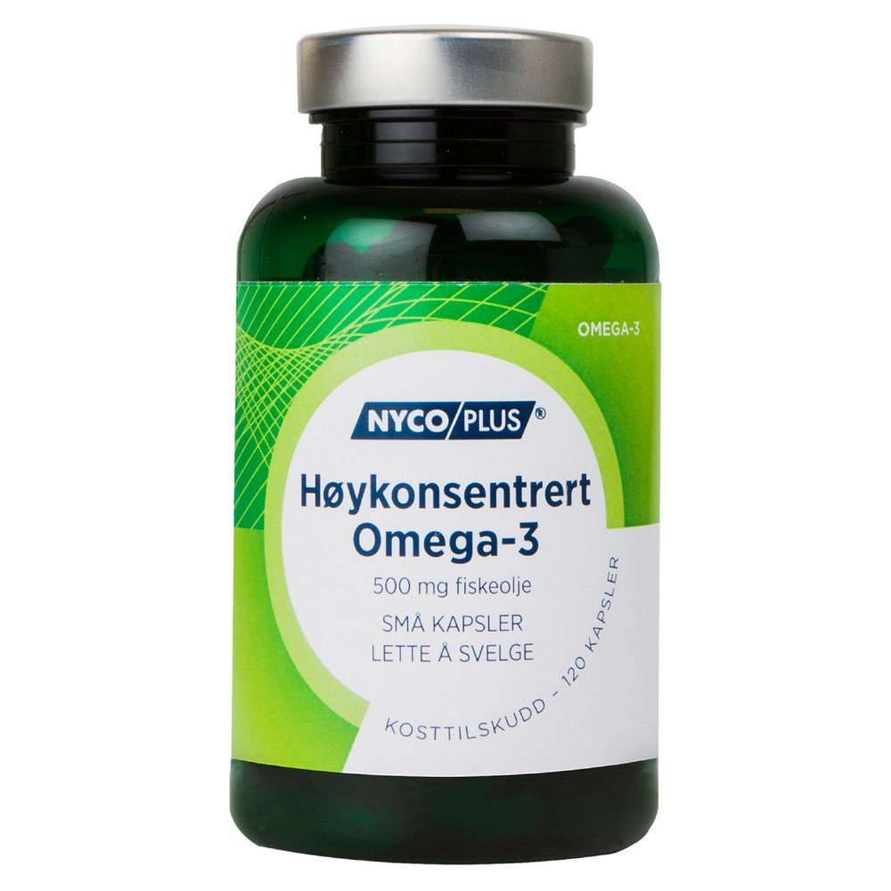 Nycoplus Highly concentrated Omega-3 500 mg 120