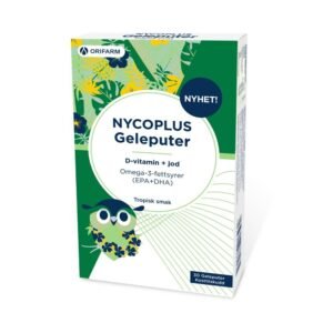 Nycoplus Omega-3 gel pads with tropical flavor 30