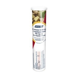 Nycoplus vitamin C 1000 mg ginger + D3 20