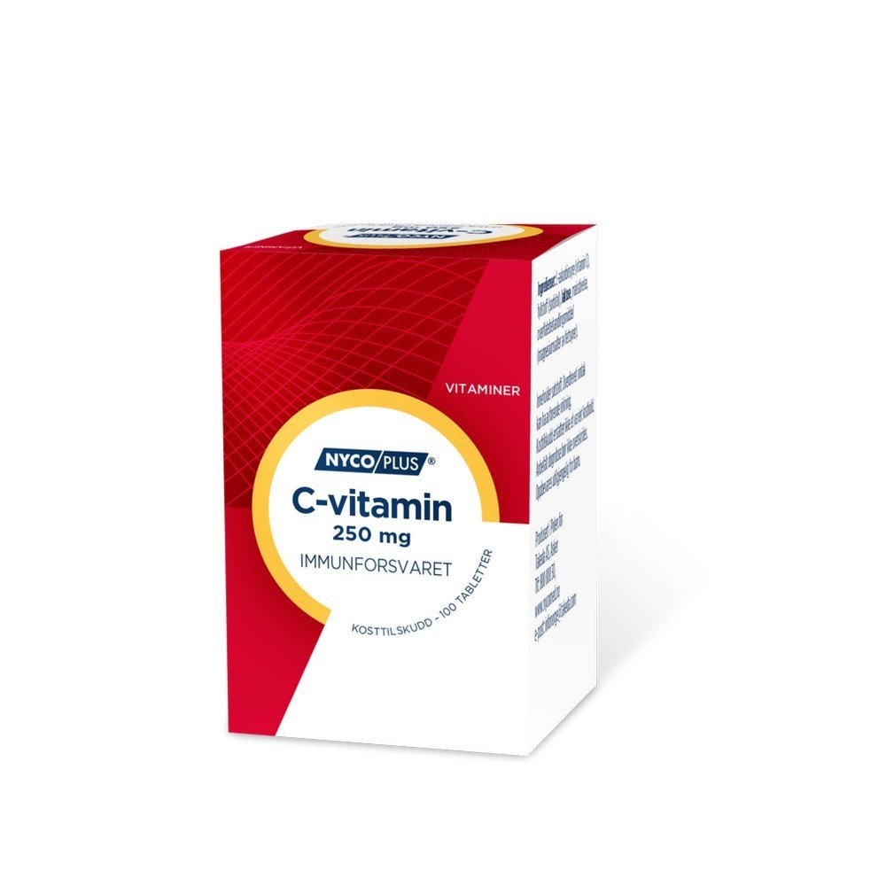 Nycoplus vitamin C tablets 250 mg 100
