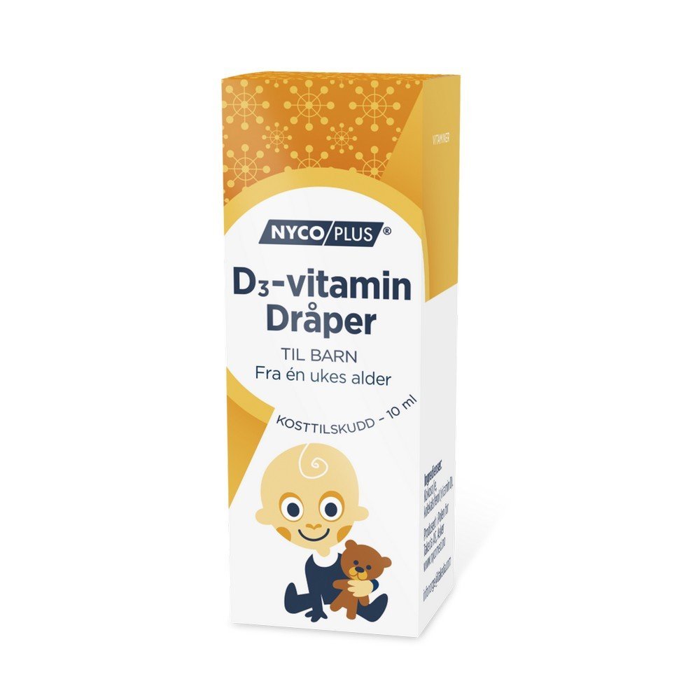 Nycoplus vitamin D3 drops 10ml