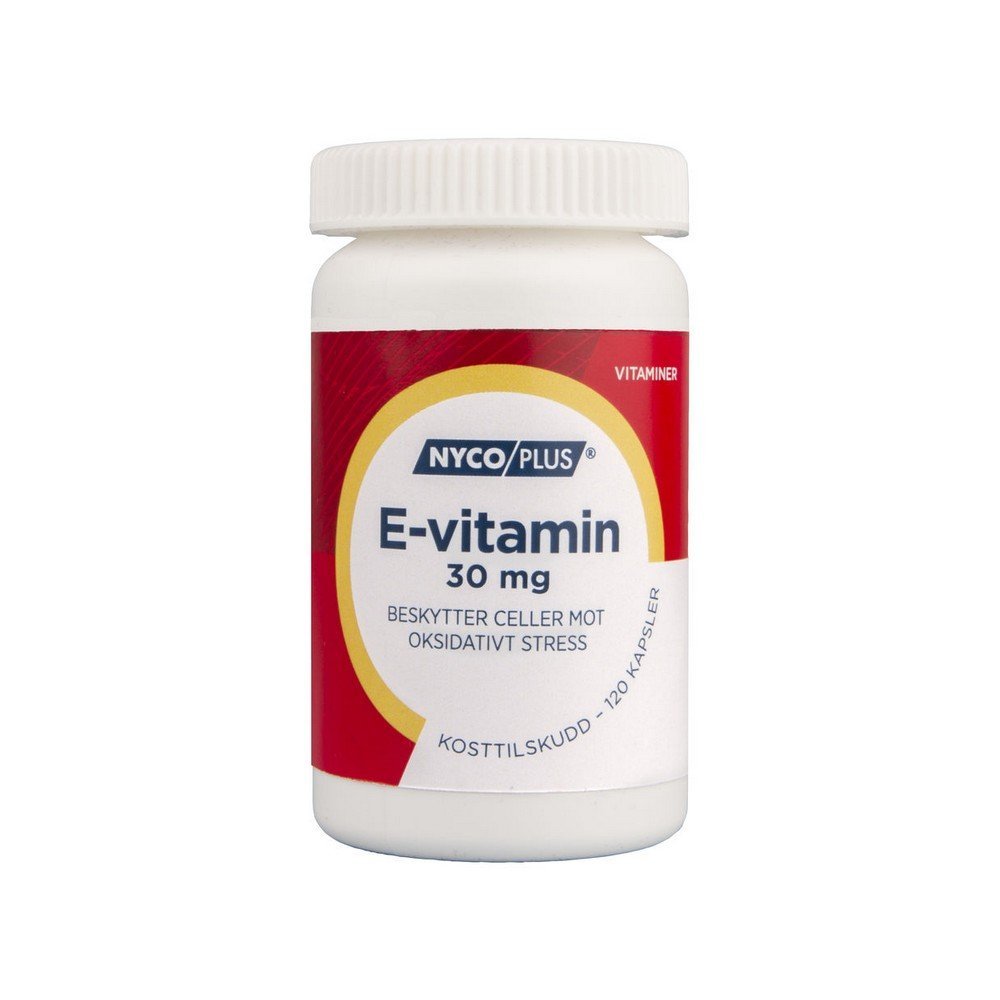 Nycoplus vitamin E 30 mg 120