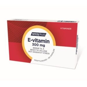 Nycoplus vitamin E capsules 300 mg 60
