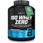 Odwiedź sklep BioTechUSA,BioTechUSA Iso Whey ZERO, Lactose, Gluten, Sugar FREE, Premium Whey Protein Isolate, 2.27 kg, Cookies and Cream,BioTechUSA Iso Whey ZERO, Lactose, Gluten, Sugar FREE, Premium Whey Protein Isolate, 2.27 kg, Ciastko z Kremem