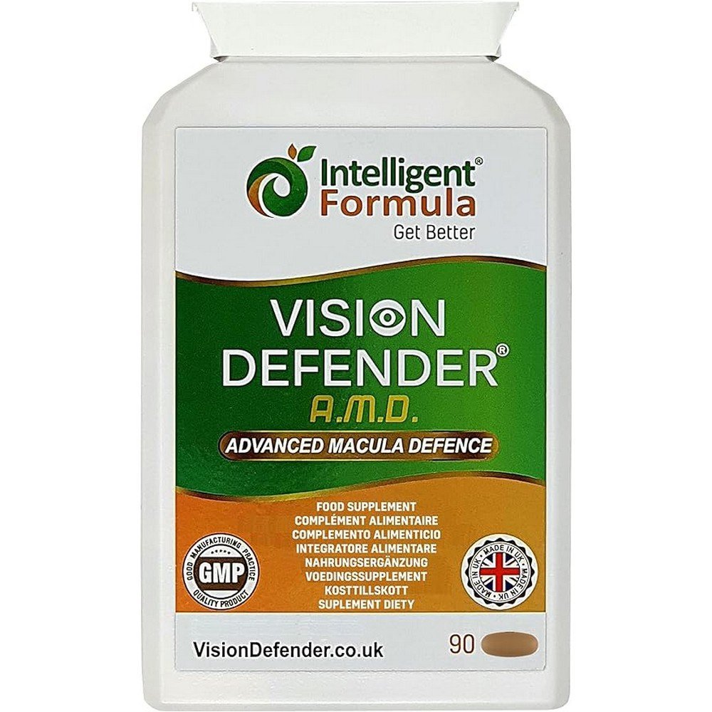Odwiedź sklep Intelligent Formula,AREDS2 VISION DEFENDER eye supplement: lutein, zeaxanthin, zinc, vitamin E (90 tablets),AREDS2 VISION DEFENDER dodatek do oczu: lutyna, zeaksantyna, cynk, witamina E (90 tabletek)