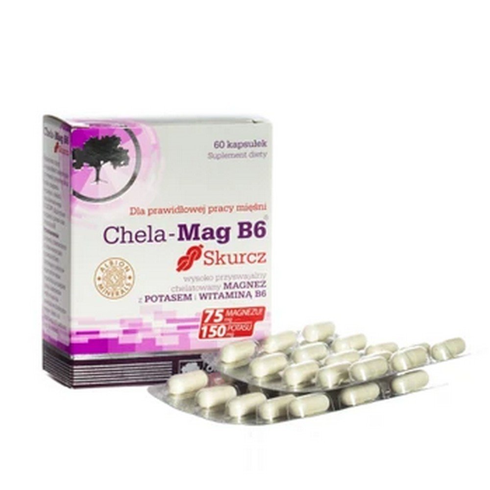 Olimp Chela-Mag B6 Shrinkage 60 caps.