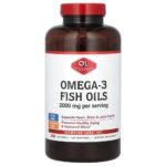 Olympian Labs, Omega-3 Fish Oils, Omega-3 Fish Oil, 2,000 mg, 240 Softgels (1,000 mg per softgel),Olympian Labs, Omega-3 Fish Oils, Omega-3-Fischöl, 2.000 mg, 240 Weichkapseln (1.000 mg pro Weichkapsel)