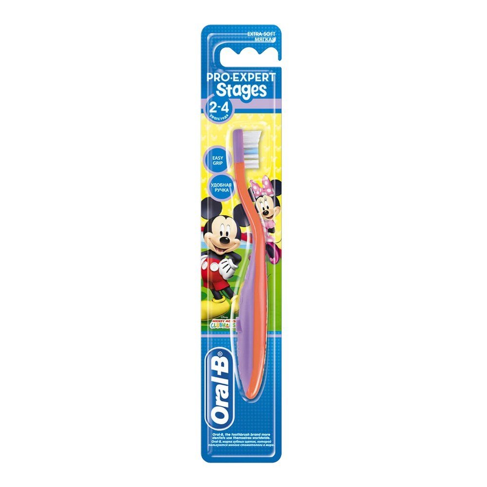 ORAL B Stages 2 children's toothbrush 2-4 years, 1 pcs