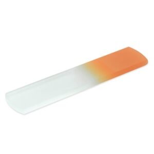 Mont Bleu s.r.o.,Original Foot Scraper & Callus Remover – all in one Glass Foot File | Orange,Originální škrabka na nohy a odstraňovač mozolů – vše v jednom skleněném pilníku | oranžový