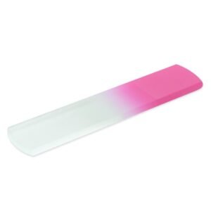 Mont Bleu s.r.o.,Original Foot Scraper & Callus Remover – all in one Glass Foot File | Pink,Originální škrabka na nohy a odstraňovač mozolů – vše v jednom skleněném pilníku | Růžový