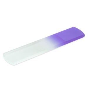 Mont Bleu s.r.o.,Original Foot Scraper & Callus Remover – all in one Glass Foot File | Purple,Originální škrabka na nohy a odstraňovač mozolů – vše v jednom skleněném pilníku | Nachový