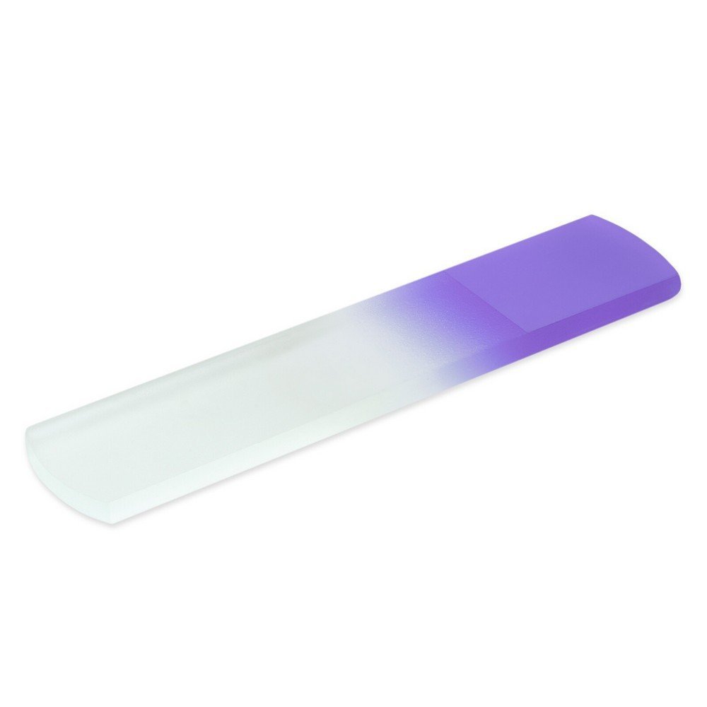 Mont Bleu s.r.o.,Original Foot Scraper & Callus Remover – all in one Glass Foot File | Purple,Originální škrabka na nohy a odstraňovač mozolů – vše v jednom skleněném pilníku | Nachový