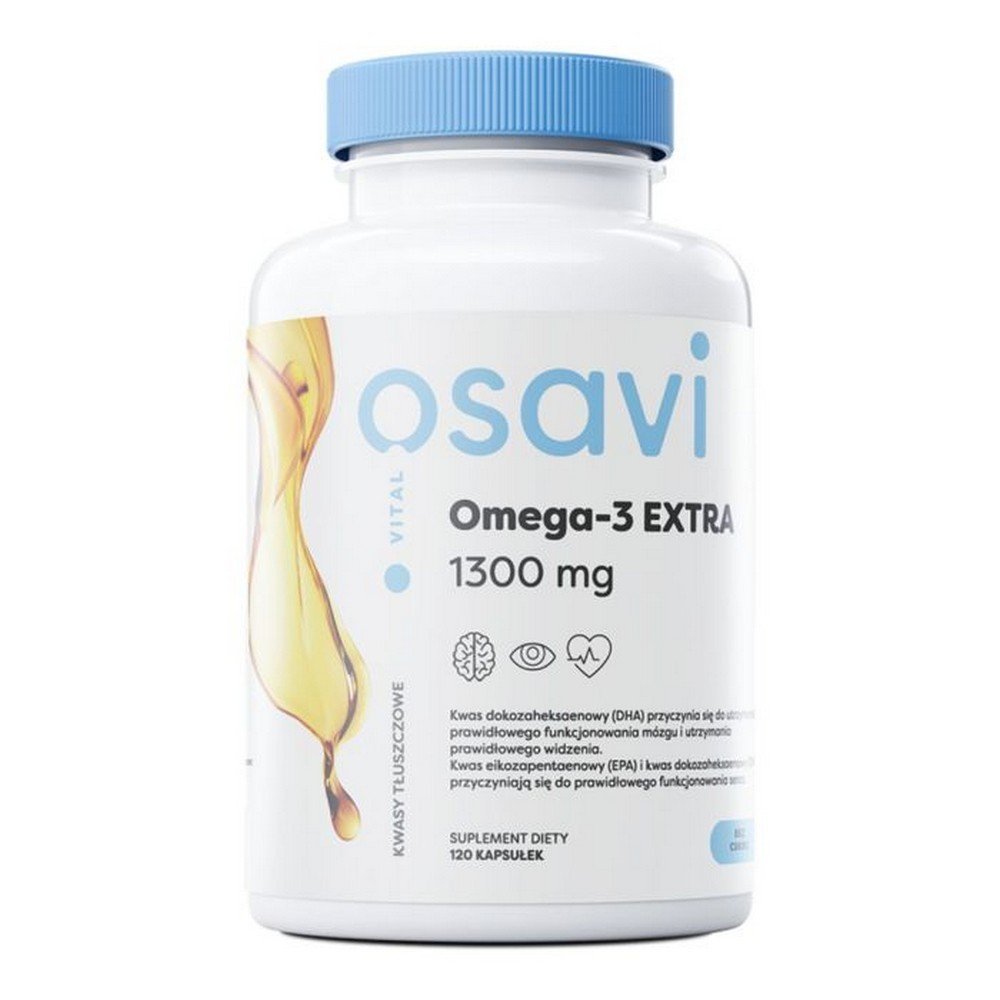 Osavi Omega-3 Extra - Lemon 1300Mg 180 caps.