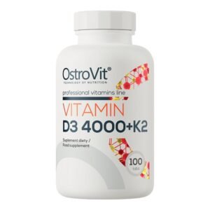 OstroVit,dietary supplement Vitamin D3 4000 IU + K2 100 ,suplement diety Witamina D3 4000 IU + K2 100 ,