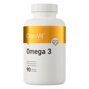 OstroVit ,Omega 3 dietary supplement 90, 115 g,Suplement diety  Omega 3 90  ,115 g,