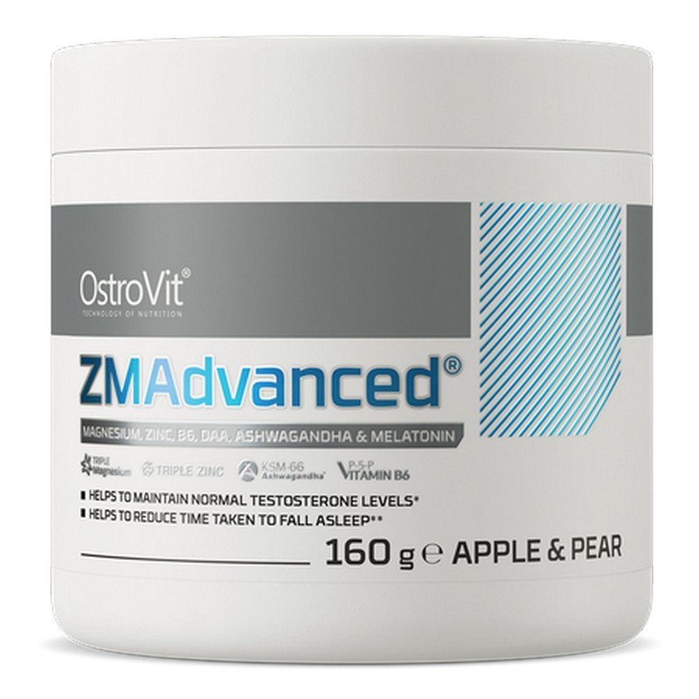 OstroVit ,ZMAdvanced 160g MAGNESIUM ASHWAGANDHA,B6 SEN,ZMAAdvanced 160g MAGNEZU ASHWAGANDHA,B6 SEN,