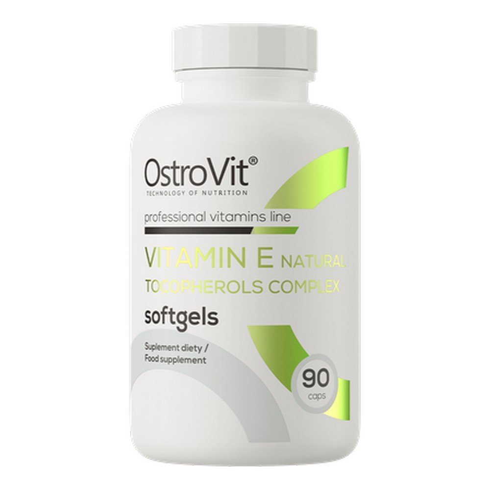 OstroVit,dietary supplement Vitamin E NATURAL,90 pcs,suplement diety Witamina E NATURALNY,90 szt,