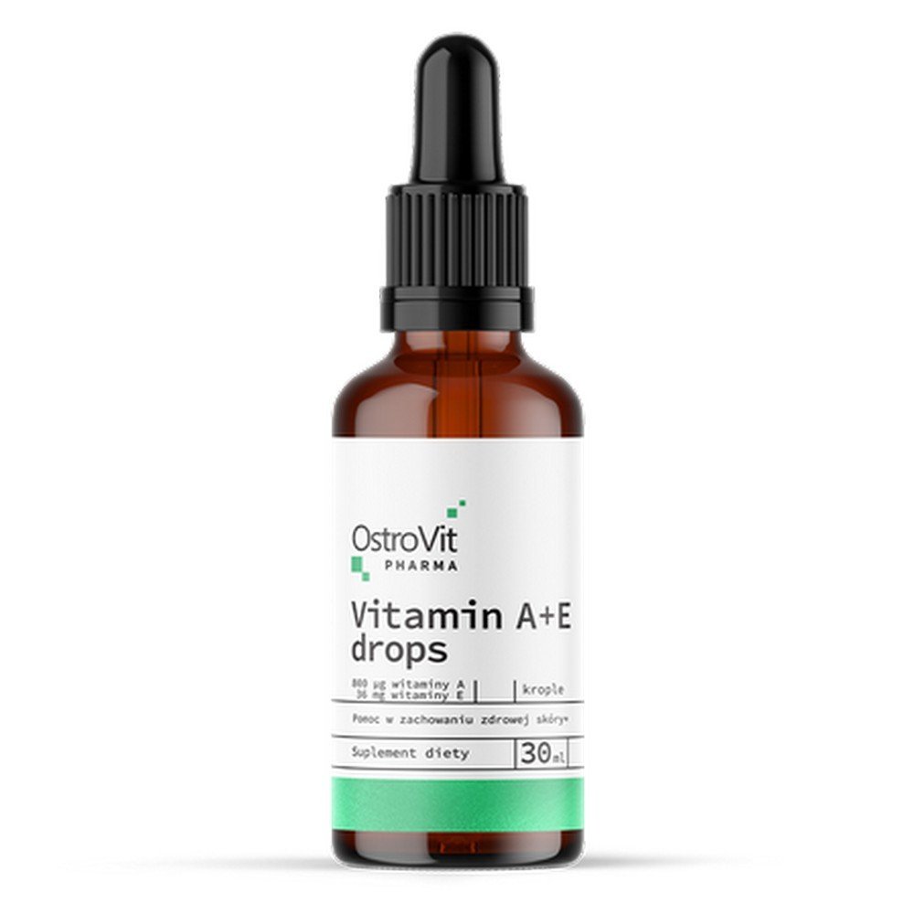 OstroVit,dietary supplement Vitamin,A+E 30 ml,suplement diety Witamina A+E krople 30 ml