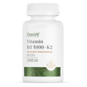 OstroVit,Dietary supplement Vitamin,D3 4000 IU + K2 ,VEG,Suplement diety Witamina D3 4000 IU + K2 ,VEG,