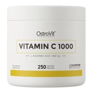 OstroVit,Vitamin C dietary supplement 1000 mg, 250 pcs,Suplement diety Witamina C 1000 mg, 250 szt,
