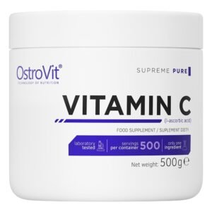 OstroVit,Vitamins powder Super Pure Vitamin C, 500 g,Witaminy w proszku Super Pure Witamina C, 500 g,