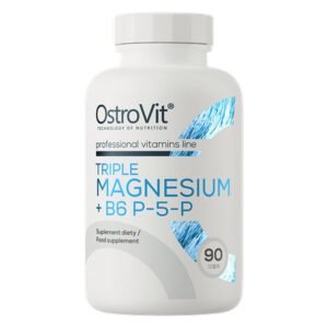 OstroVit,Vitamins  Triple Magnesium + B6 P-5-P magnesium ,70 g,Witaminy Potrójny Magnez + B6 P-5-P magnez ,70 g,